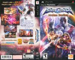 Free download Soul Calibur: Broken Destiny [ULUS-10457] PSP Box Art free photo or picture to be edited with GIMP online image editor